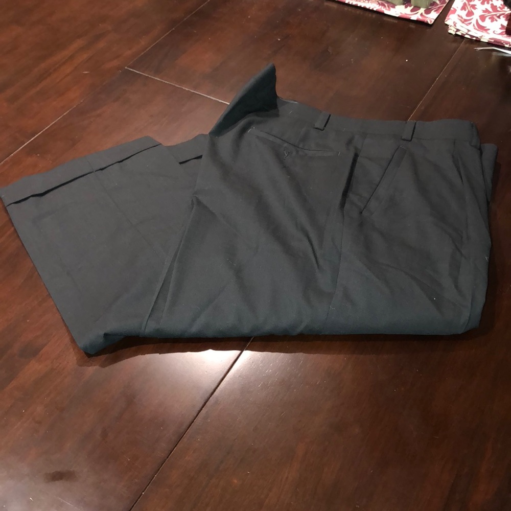 Black Wool Slacks sz 38